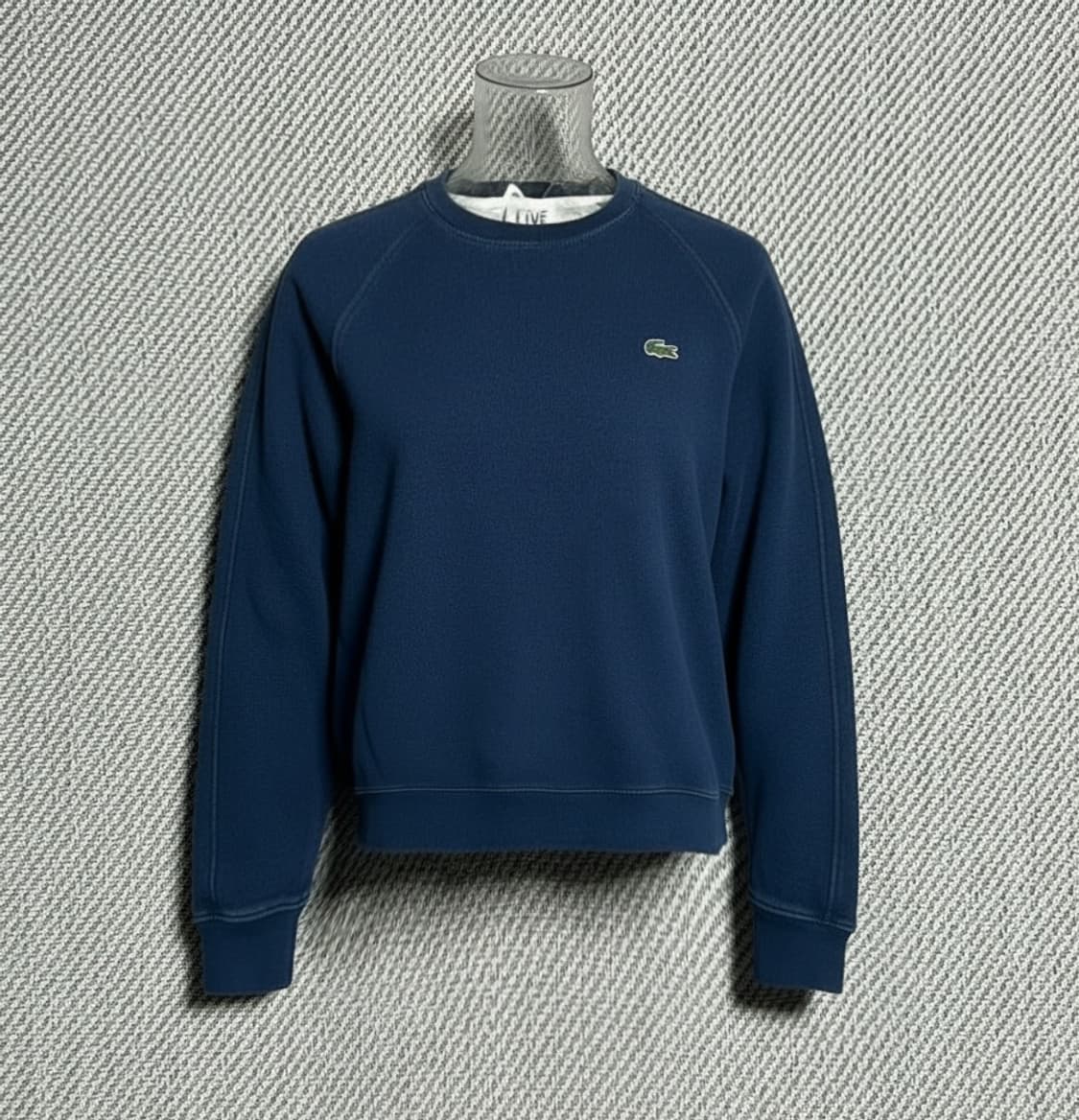[S] Lacoste 라코스테 인디고 라운드 맨투맨 상품이미지1