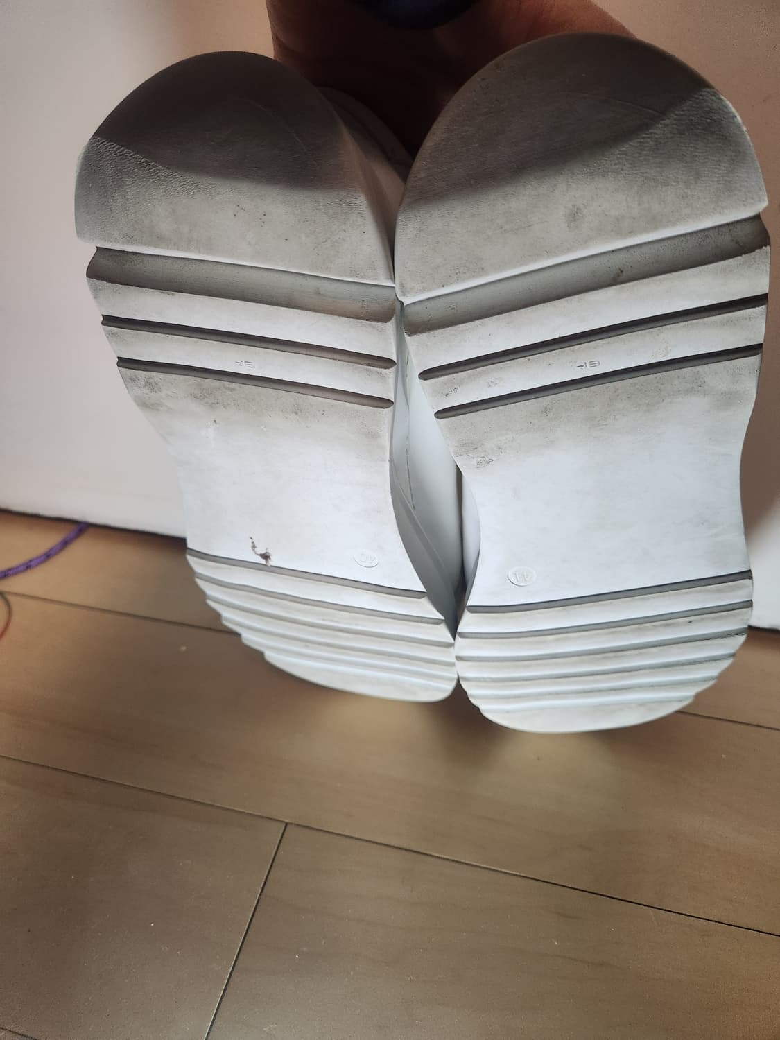 (eu40)알레그리 화이트 스니커즈 상품이미지8