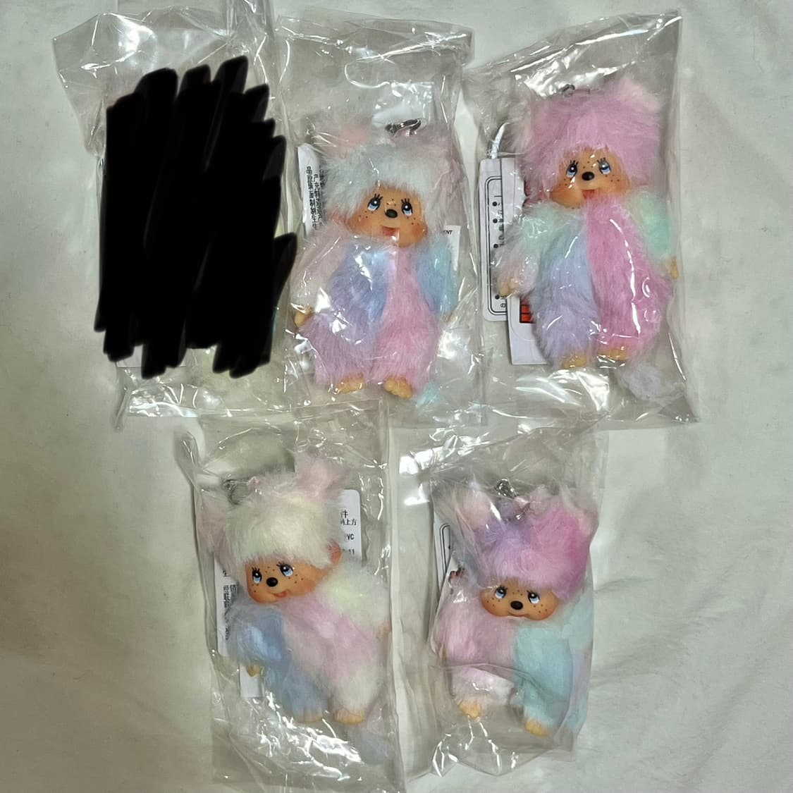 타이다이 몬치치 키링 일괄 4개 상품이미지1
