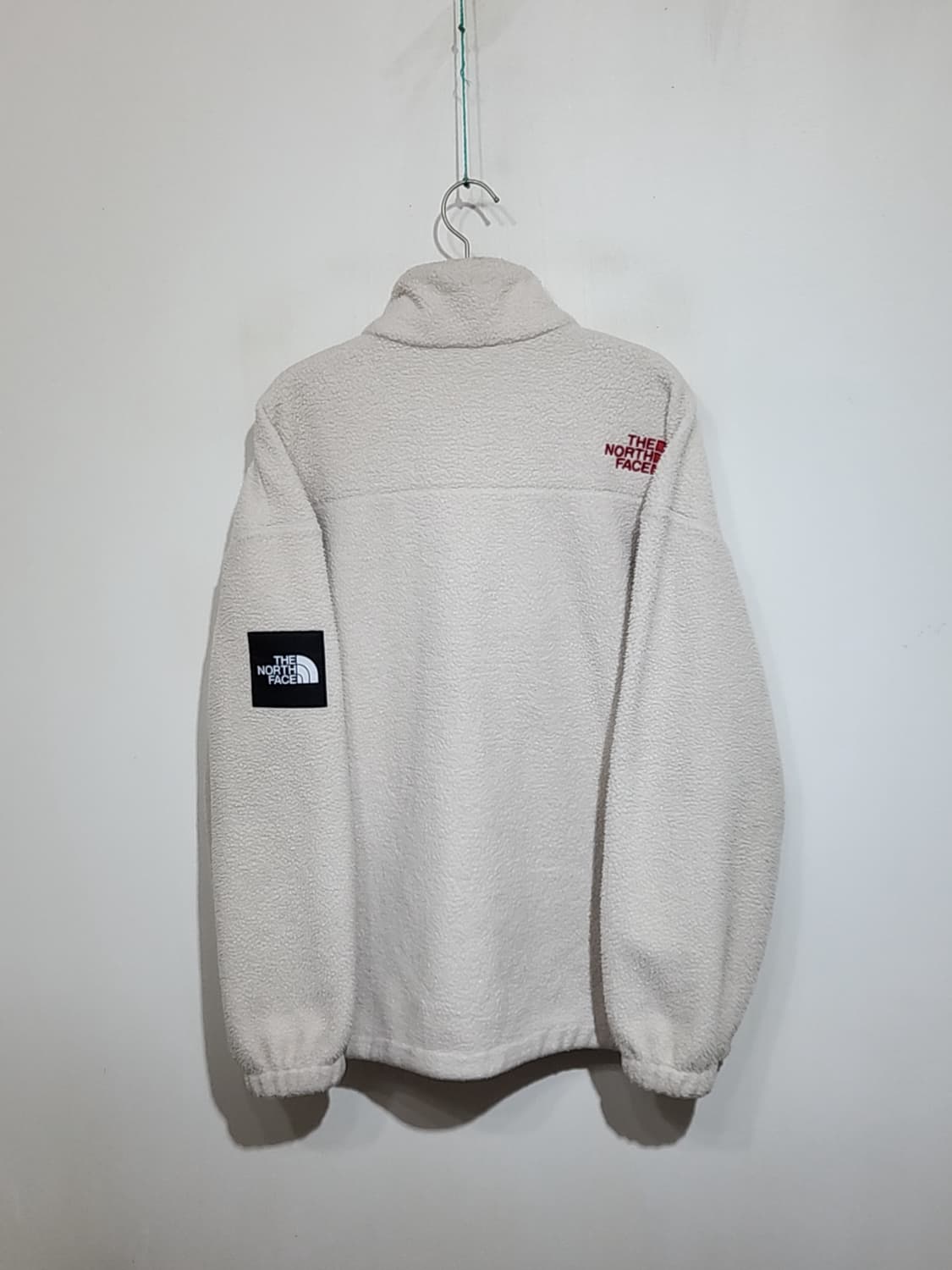 노스페이스 플리스 점퍼 아이보리 빅사이즈 뽀글이 후리스 자켓  상품이미지7