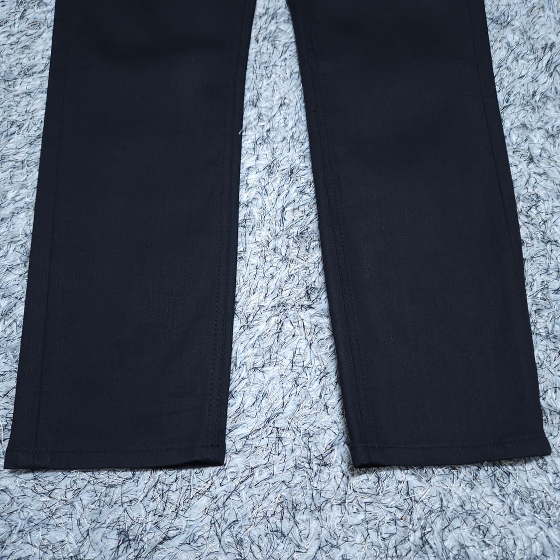 플랙진) 33 남자 블랙진 일자핏 / 왕눈이샵 상품이미지4