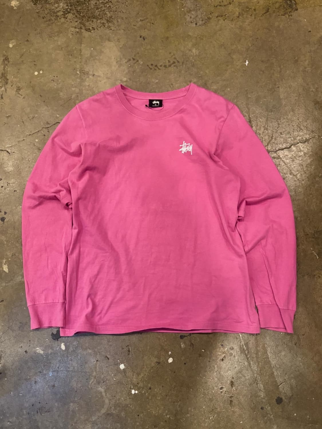 Stussy Pink Logo Long Sleeves 상품이미지8