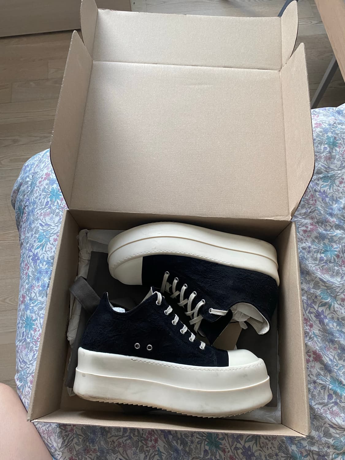 릭오웬스 컨버스 릭컨버스 더블범퍼 급처 신세계백화점 제품 상품이미지6