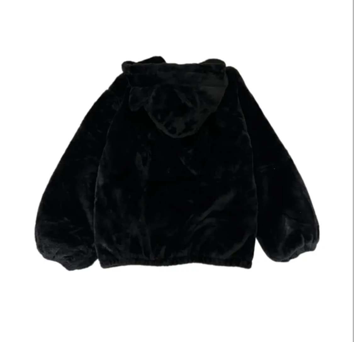 갸루 네코미미 펑크 퍼 집업 상품이미지2