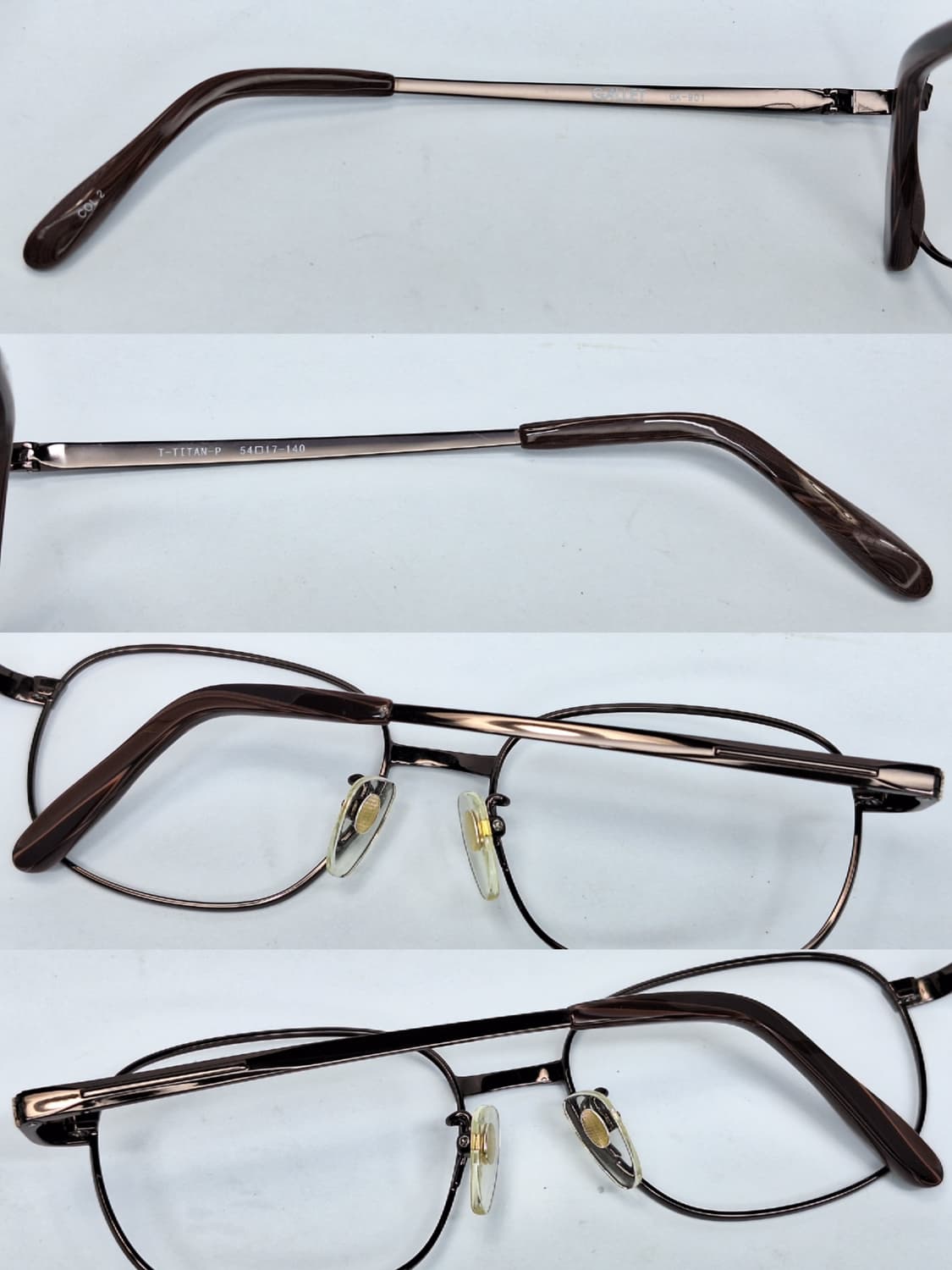 GALLET GA-901 T-TITAN-P 순 티타늄 클래식 안경 안경테 상품이미지5