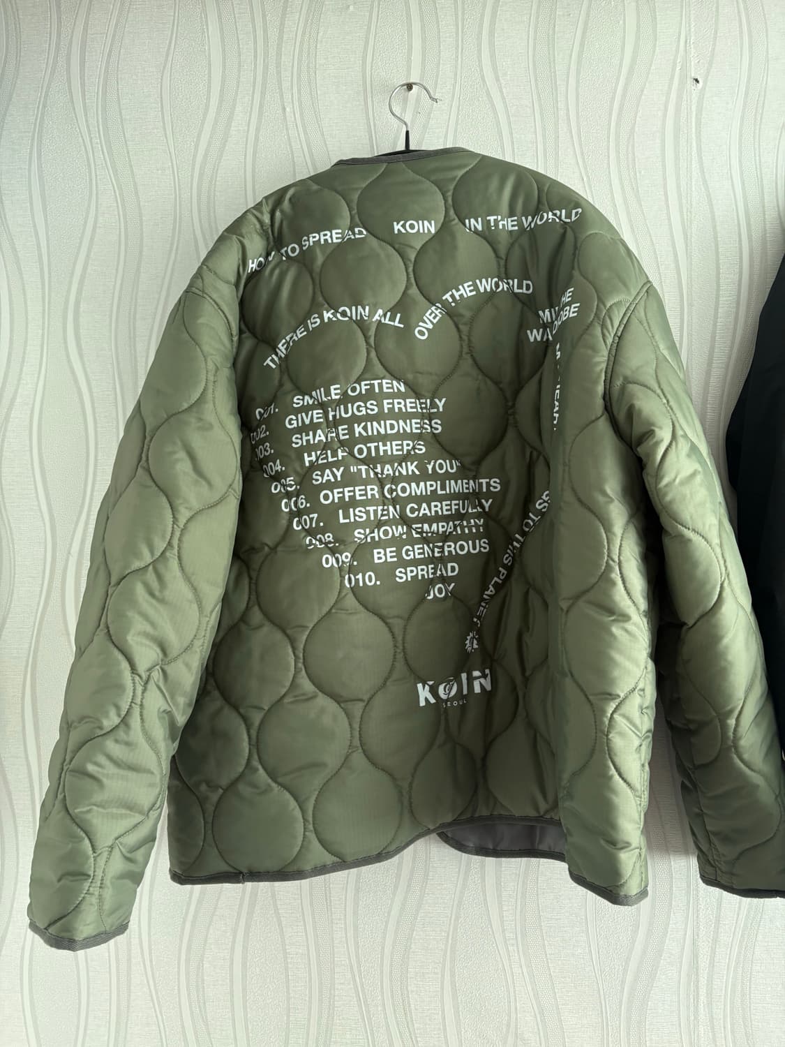 [KOIN SEOUL X MIMTHE] 러브레터 퀼팅 자켓 상품이미지4