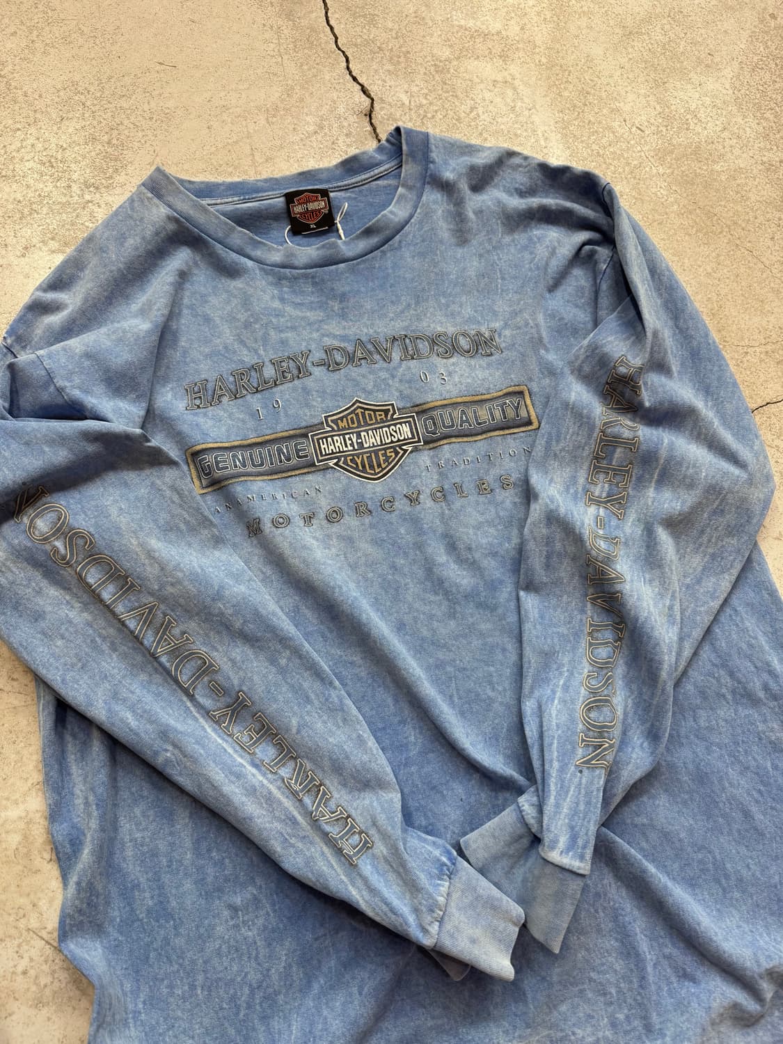 00s 할리데이비슨 타이다잉 롱슬리브 상품이미지5