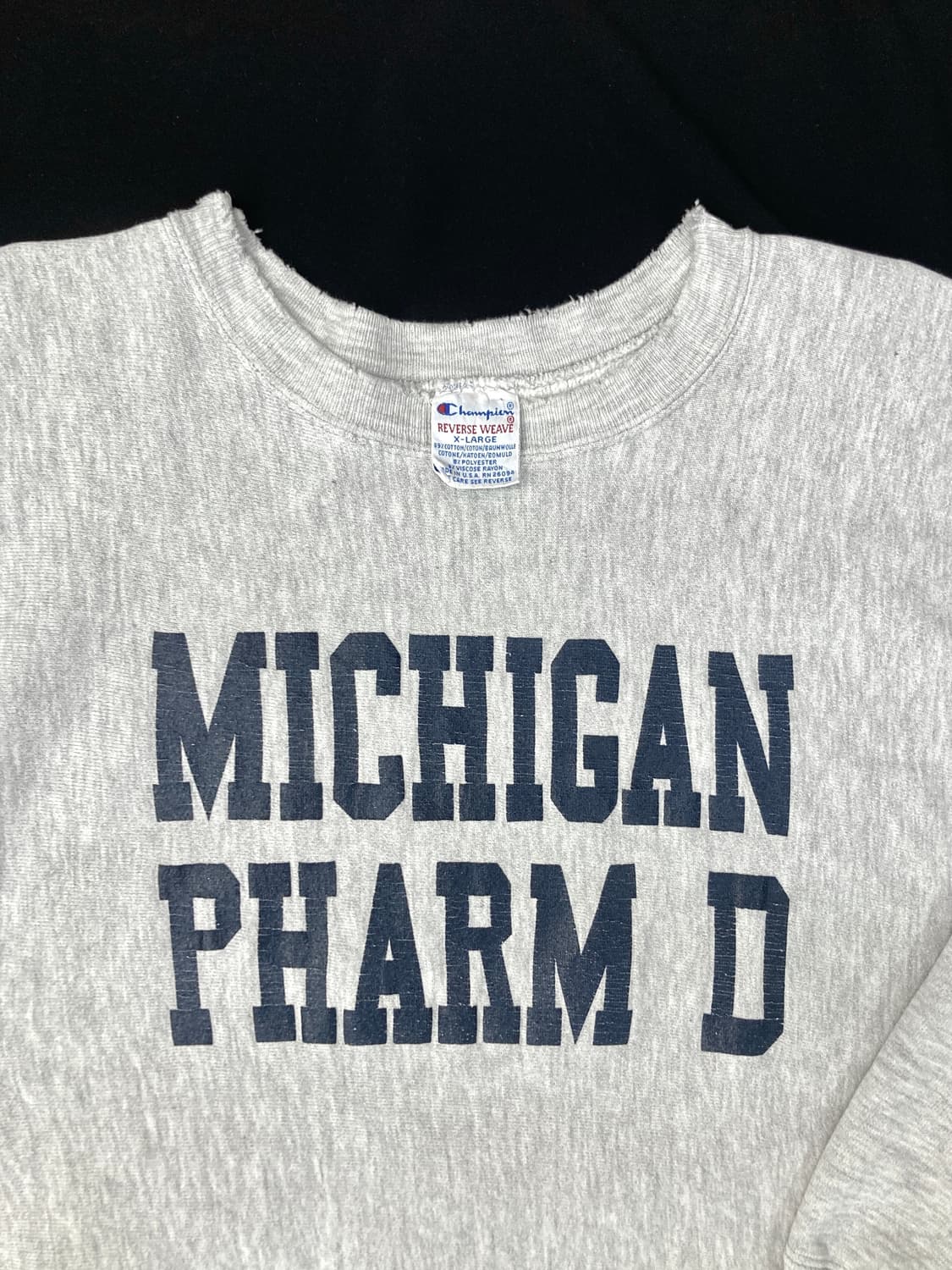 90‘ Champion Michigan Pharm D 스웻셔츠 상품이미지3
