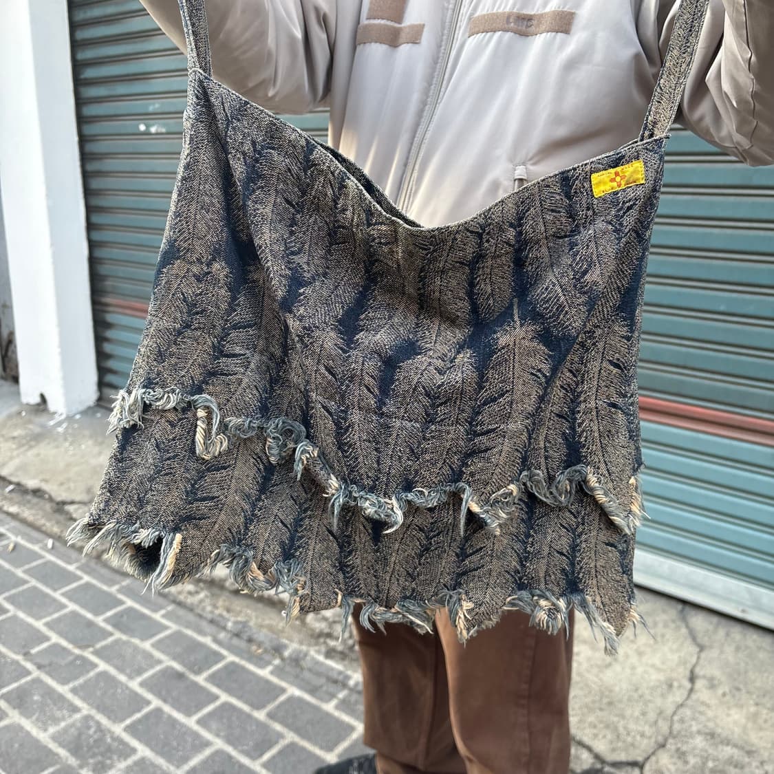 캐피탈 12oz 페더 데님 토트백(초판) 상품이미지4