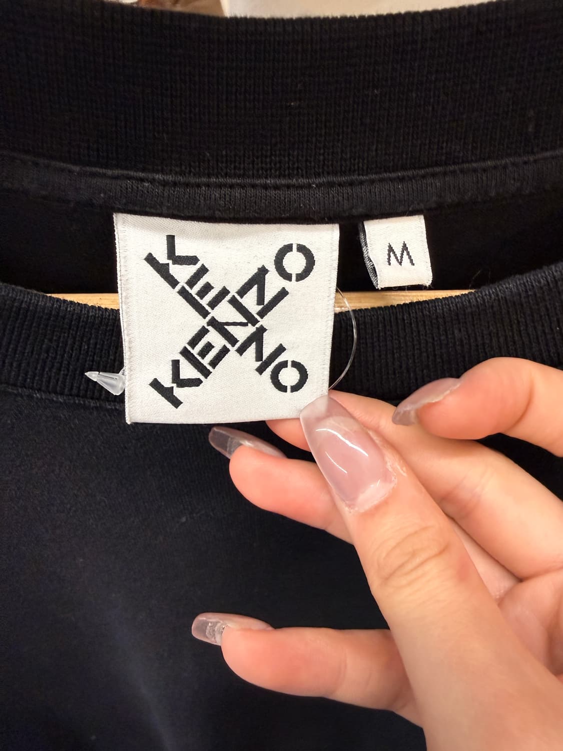 Kenzo 겐조 크로스 빅로고 슬리브 상품이미지7