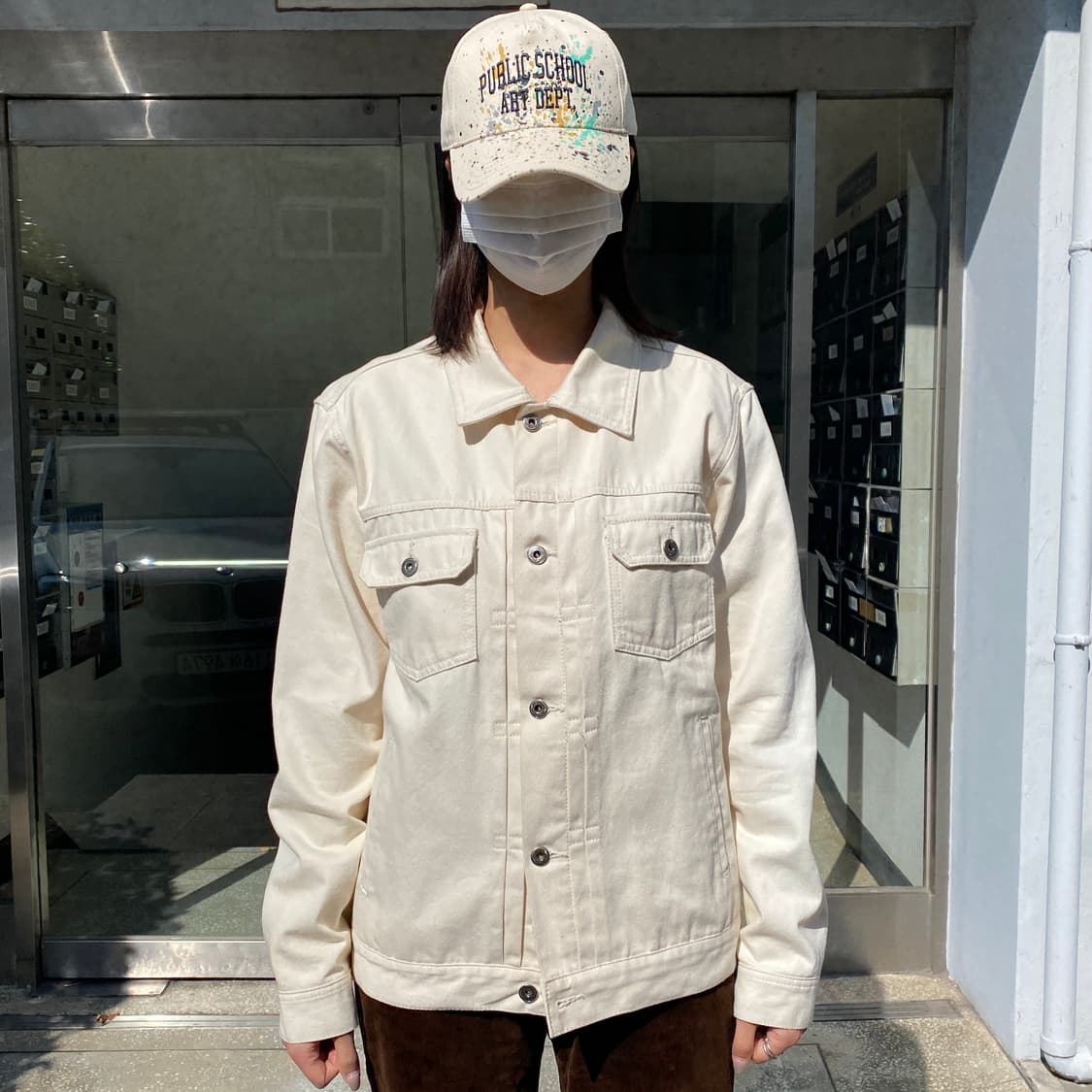 FRIZMWORKS Heavy Canvas Trucker Jacket 상품이미지1