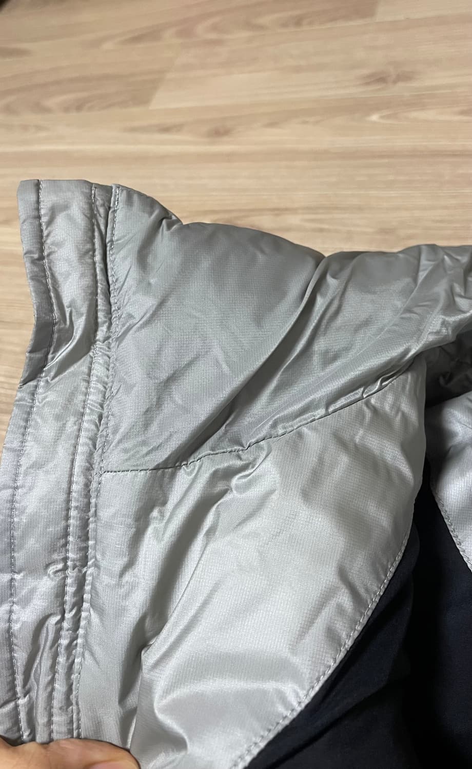 테켓 스노우볼 다운 베스트 그레이 상품이미지5