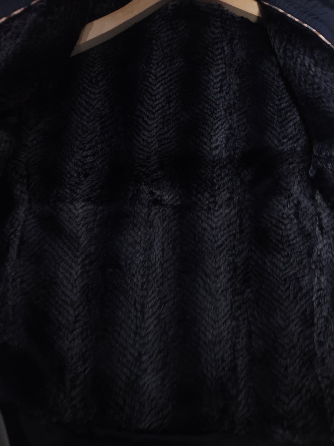 닥스 토끼털(외피+내피) 점퍼, L 상품이미지7