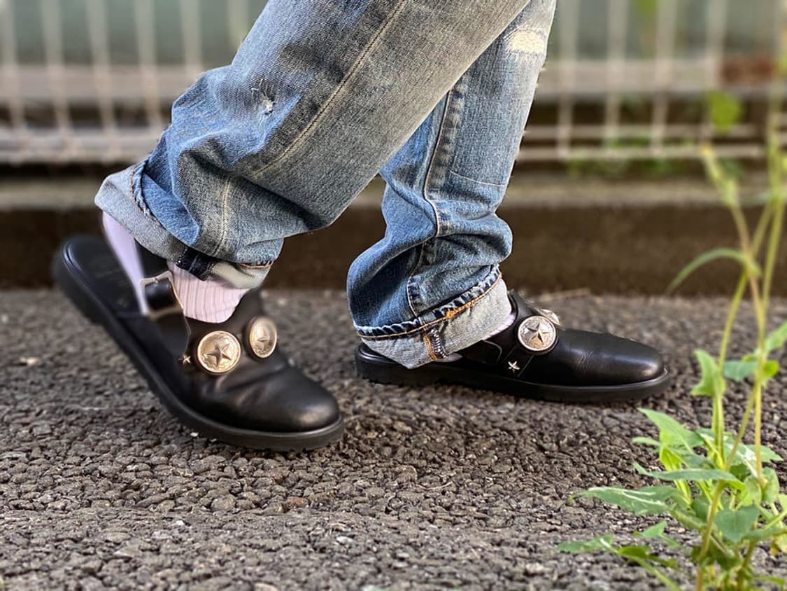 END 콜라보 커스텀 콘쵸 뮬 상품이미지1