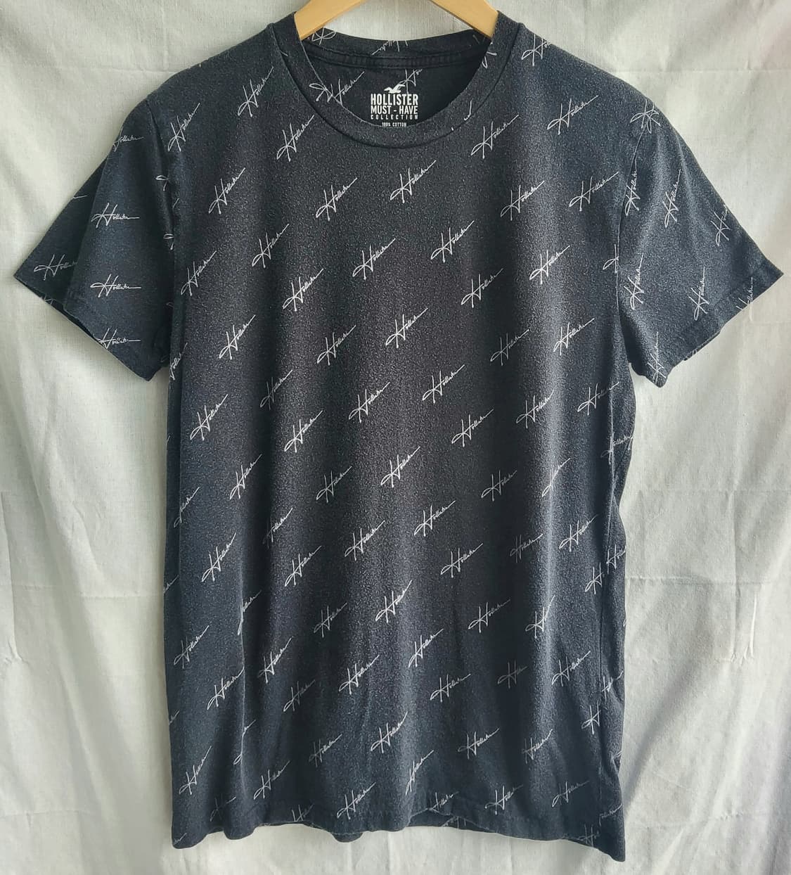 HOLLISTER 홀리스터 공용 반팔 티셔츠 S 코튼 캐주얼 상품이미지1