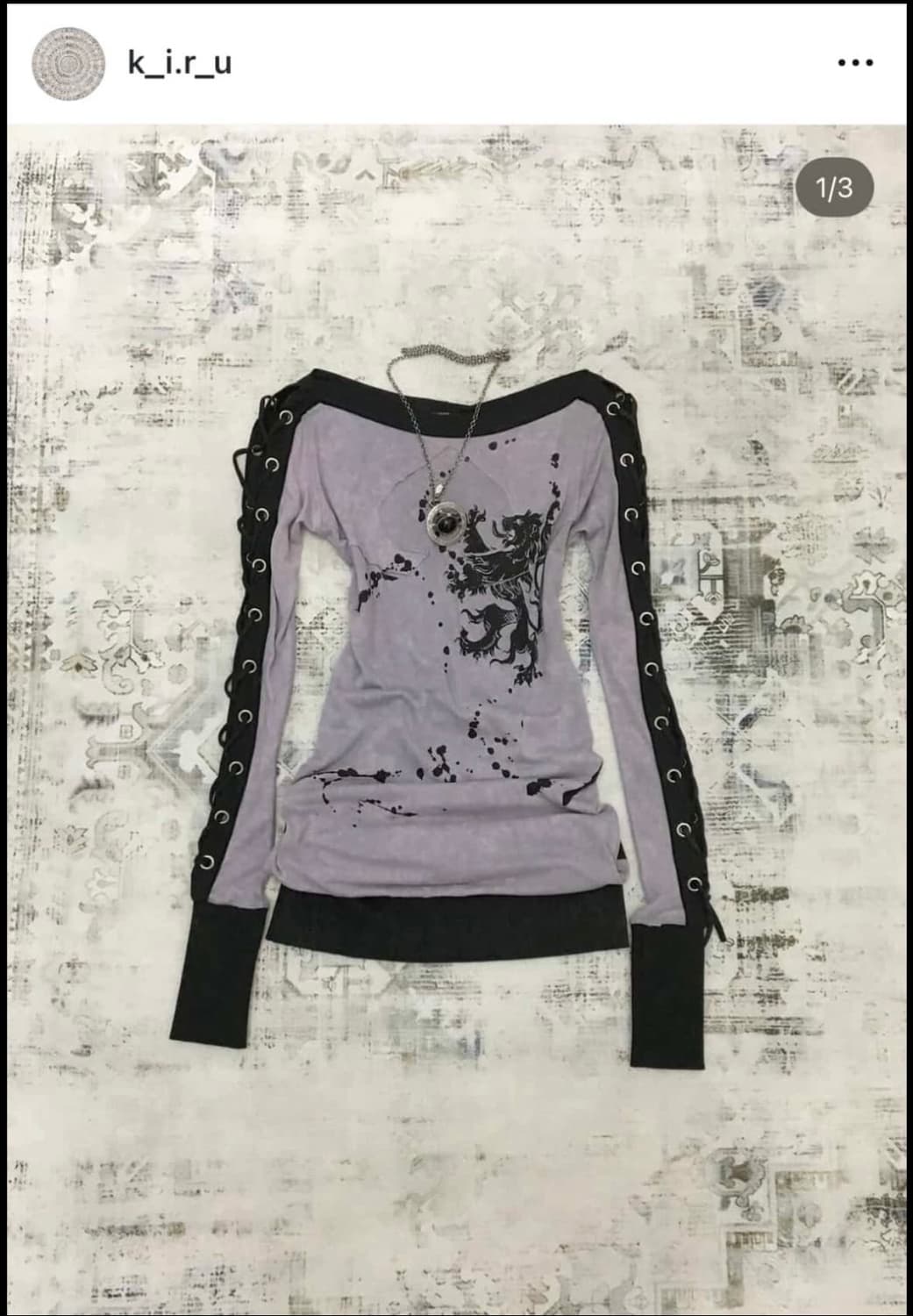 salvage 아일렛 바이올렛 슬리브 상품이미지1