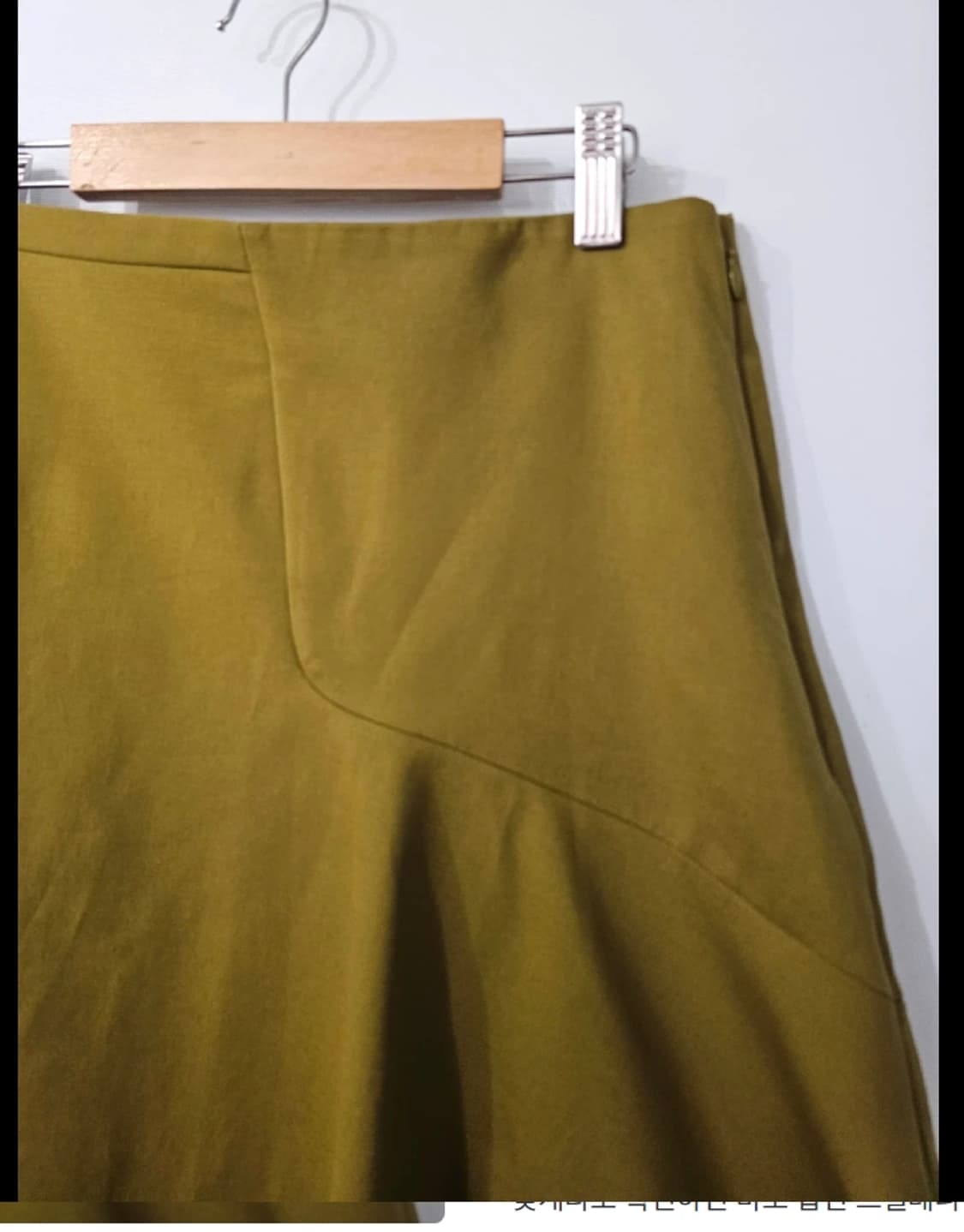 COS 코스 언발란스 스커트 올리브 ~29 상품이미지4