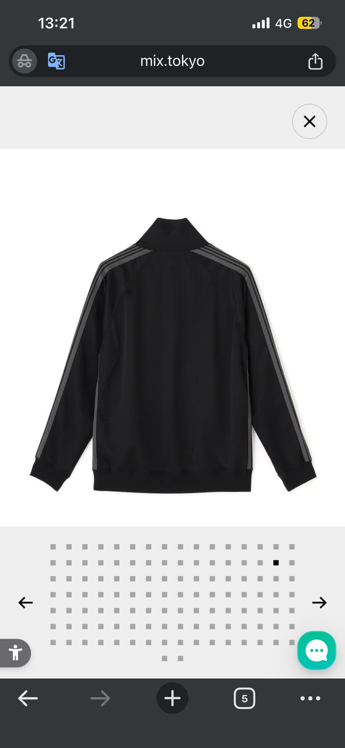 니들스 트랙탑 블랙 새제품 상품이미지2