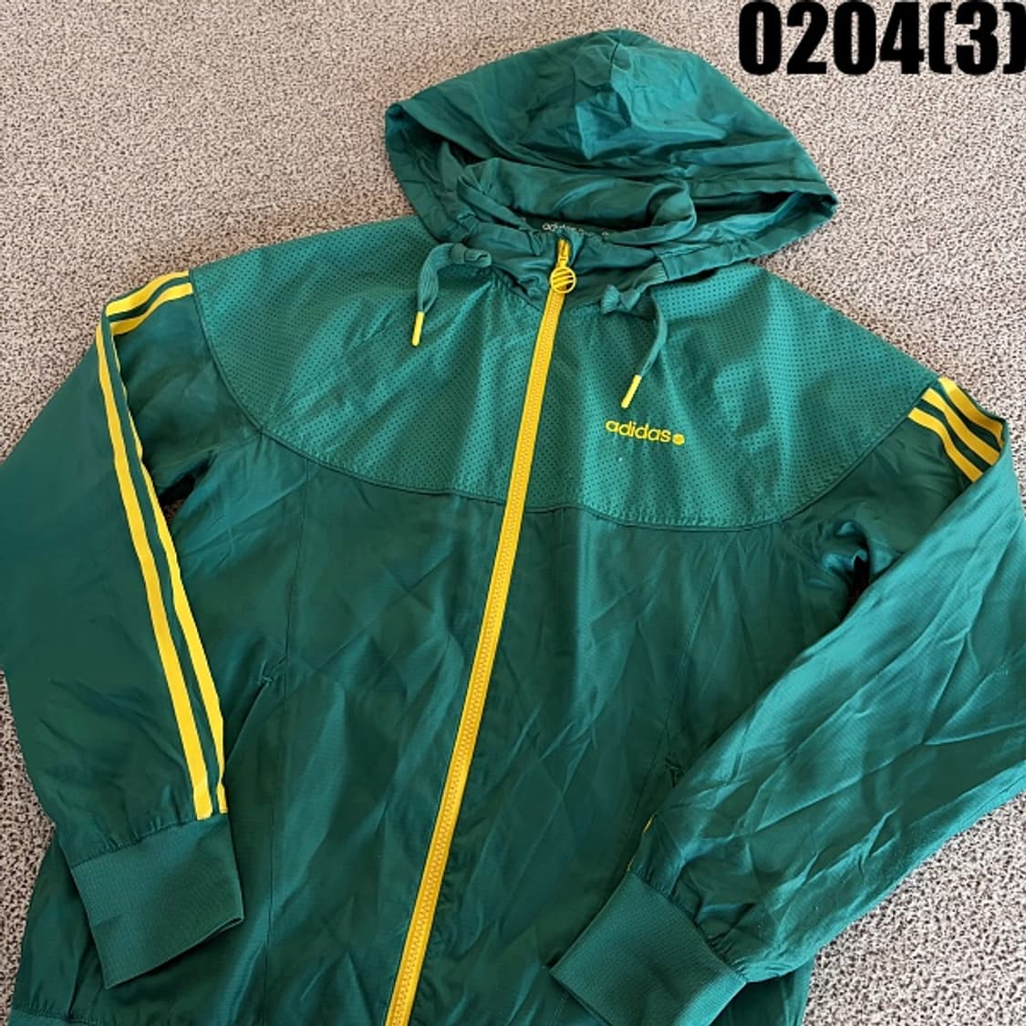 [90] 아디다스 트레이닝 후드 트랙탑 집업 바람막이 0204(3) 상품이미지2