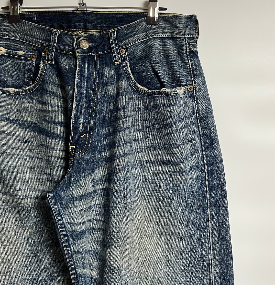 리바이스 503 워싱 와이드데님 팬츠 청바지 32 상품이미지4