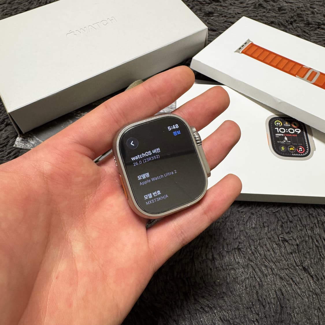 [ 새상품급 ] 애플워치 울트라 2 티타늄 GPS + 셀룰러 풀구성 상품이미지3