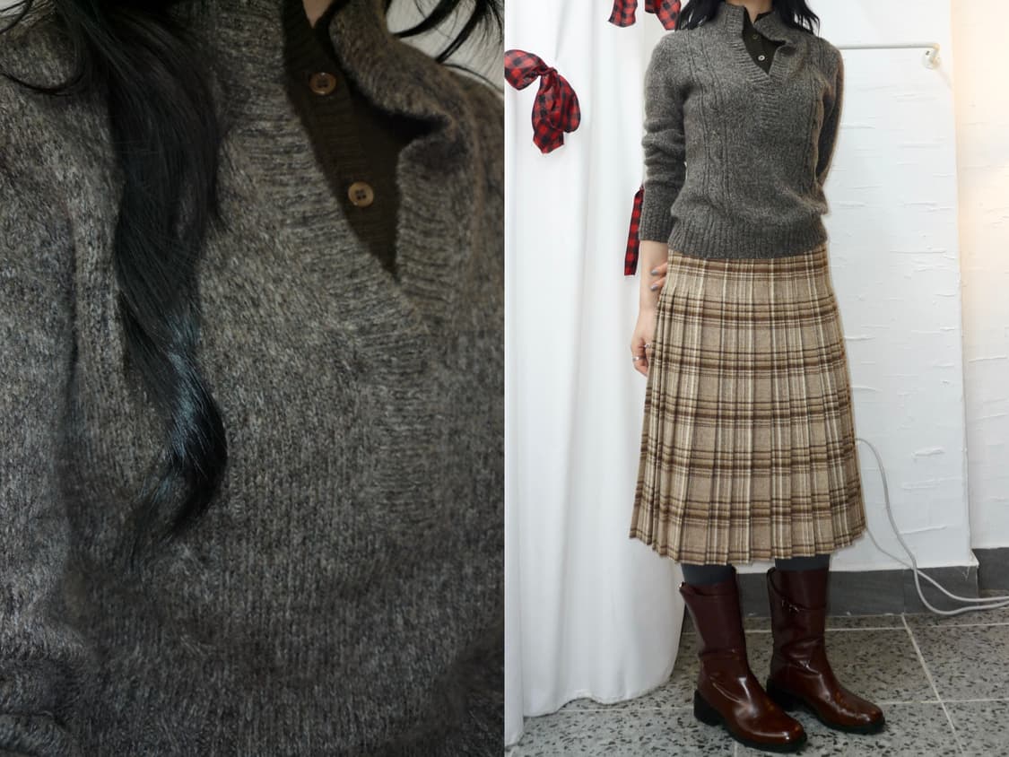 dark amber knit 상품이미지1