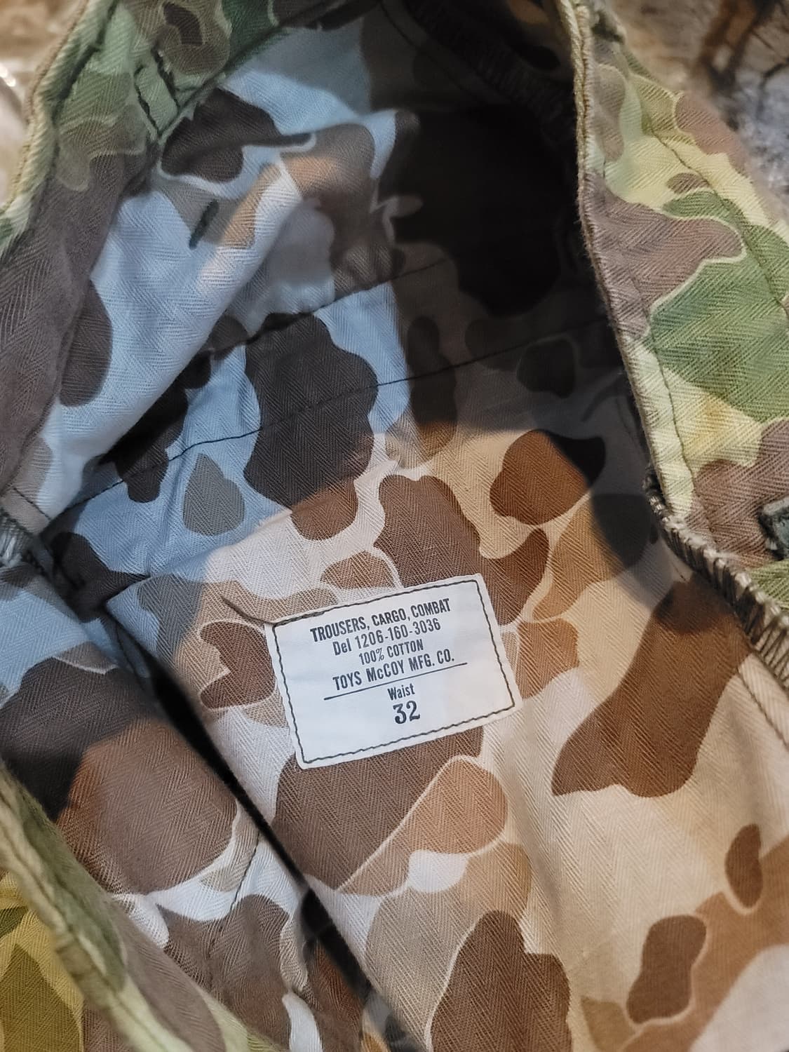 토이즈맥코이 덕헌터 카모 헤링본 카고팬츠  상품이미지5