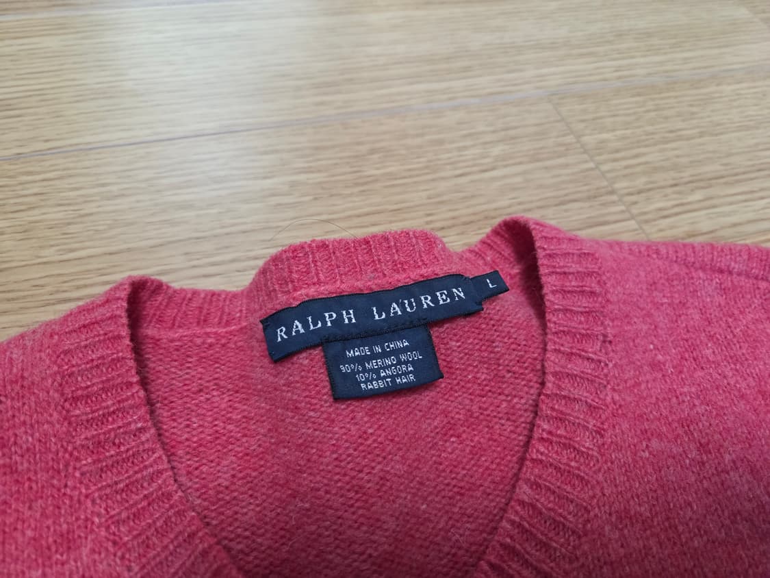 폴로 랄프로렌 포니 울 앙고라 크루넥 가디건 상품이미지4