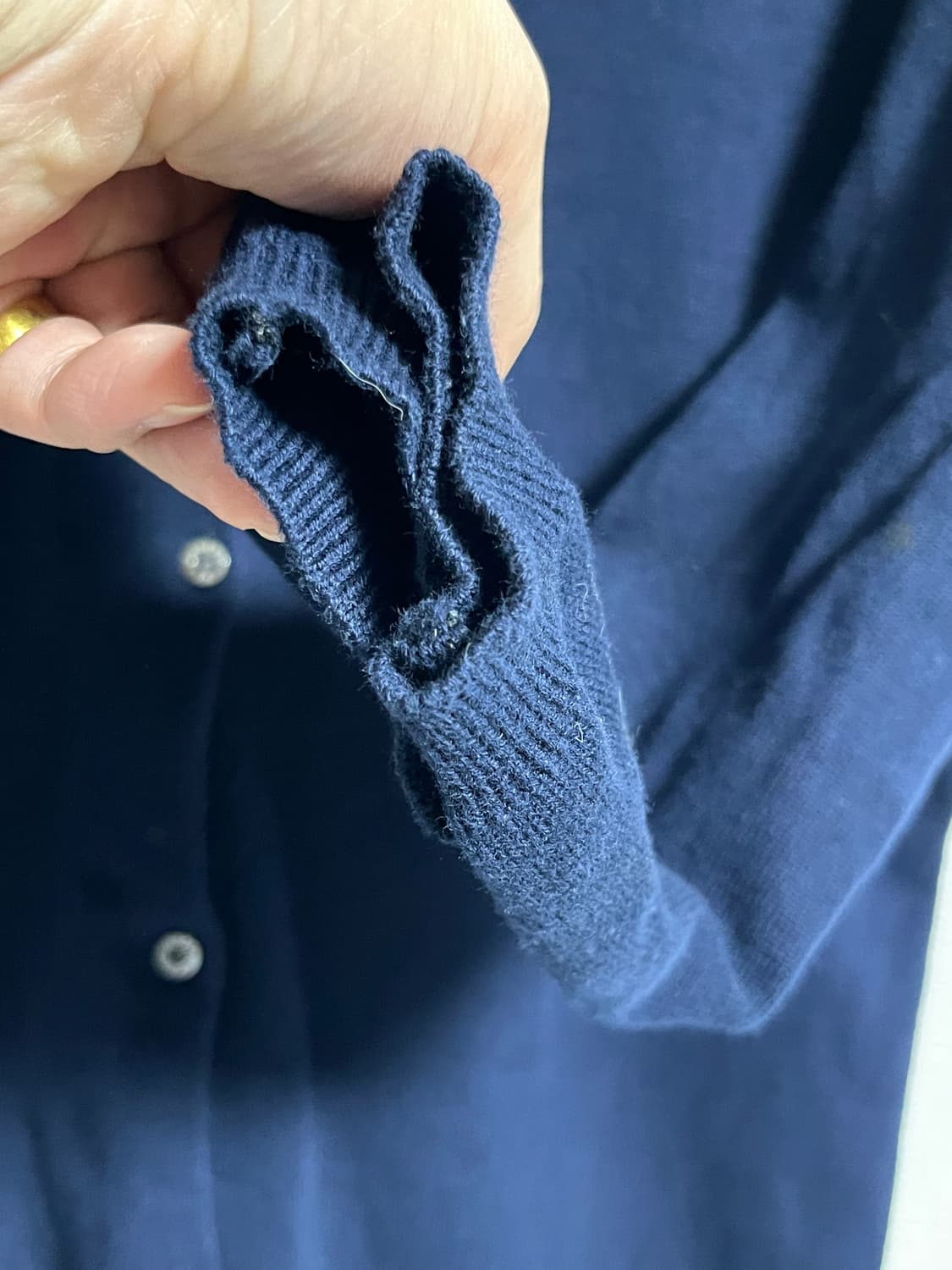 폴로 랄프로렌 U넥 네이비 가디건 XL 상품이미지2