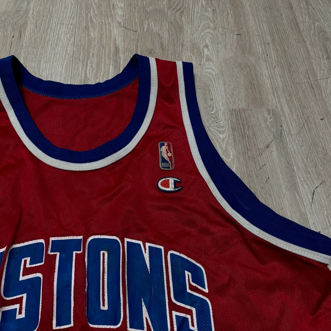 챔피온 NBA 90s 디트로이트 피스톤스 농구 유니폼 그랜트힐 48 상품이미지3