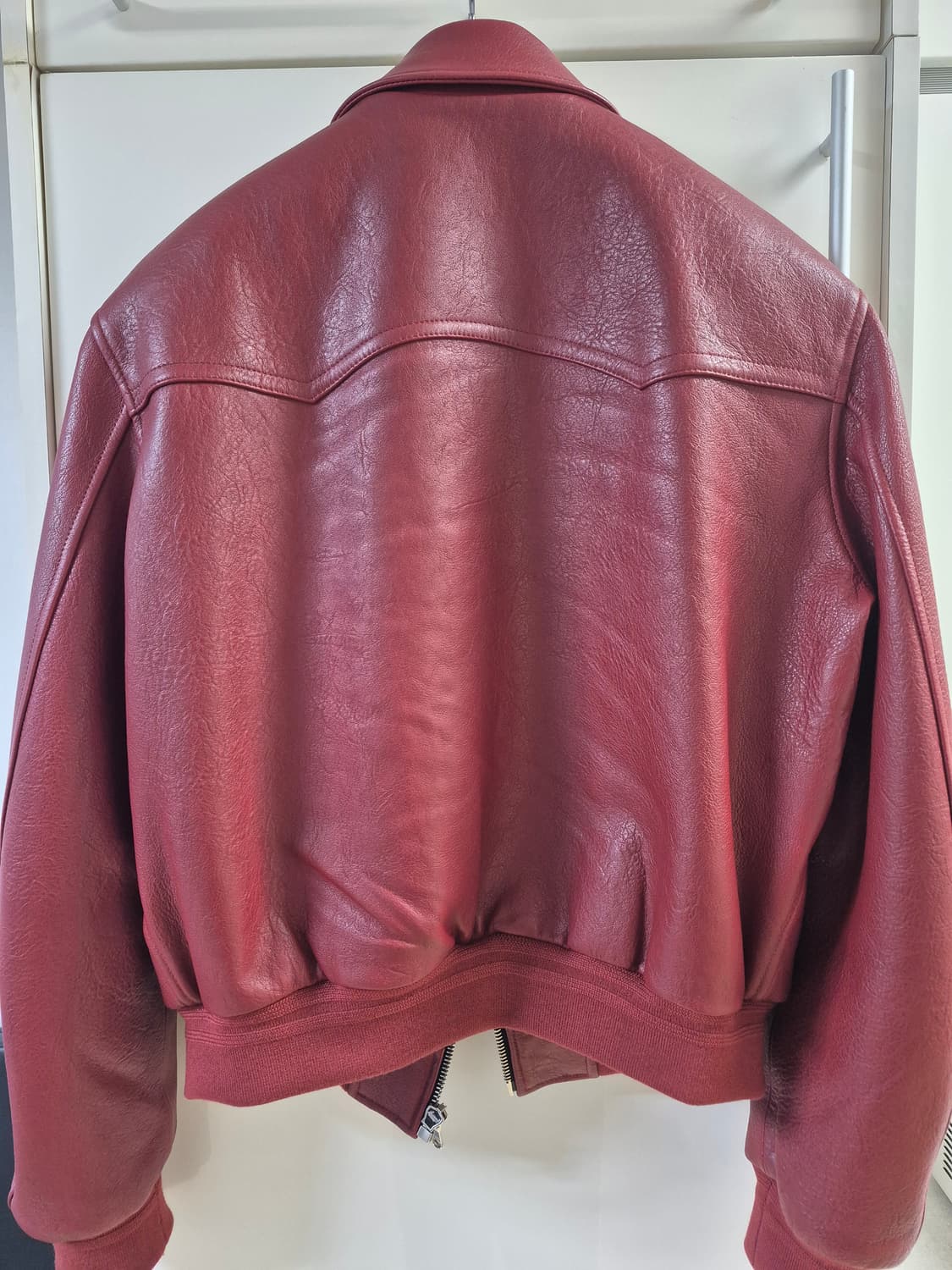 렉토 벤 21 빈티지 레드 점퍼 상품이미지2