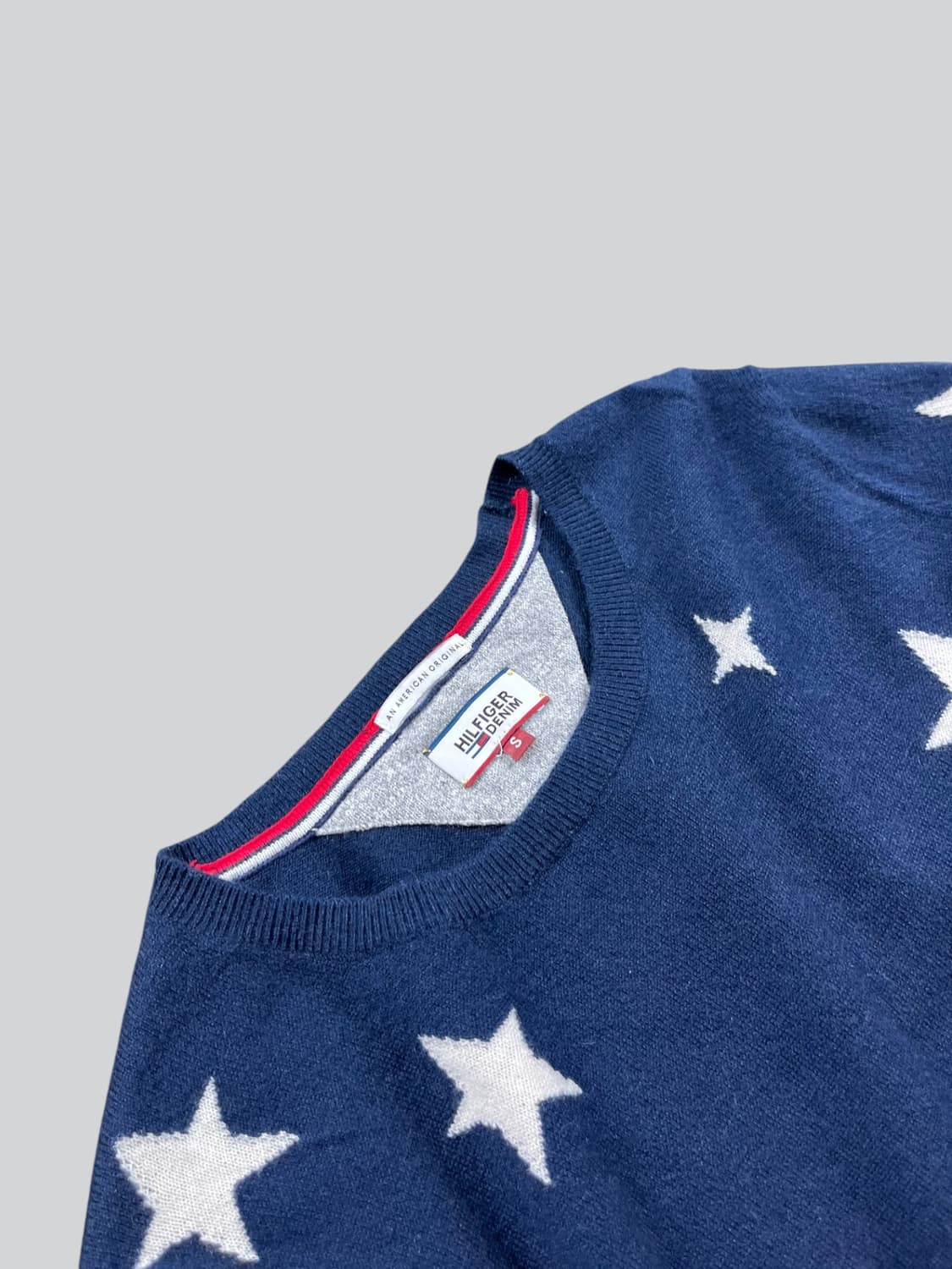 Tommy Hilfiger 별 패턴 네이비 니트  상품이미지2