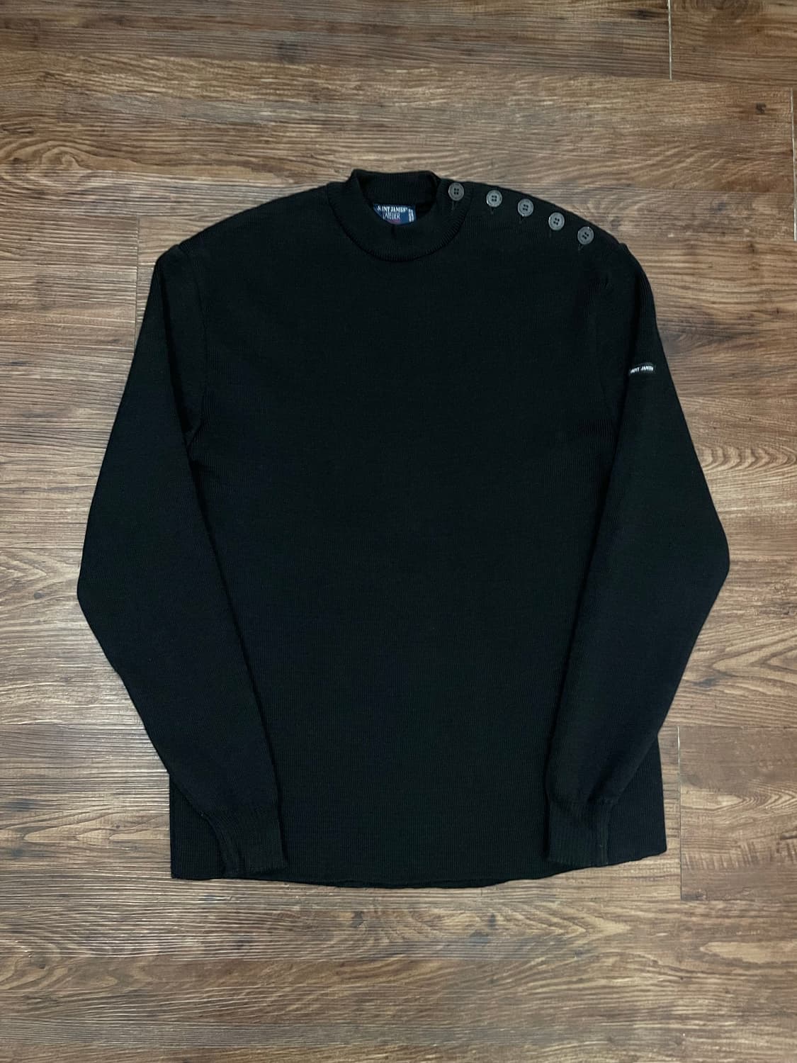 세인트제임스 SAINT JAMES 블랙 스웨터 상품이미지3