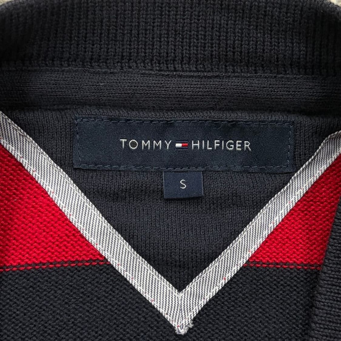 타미힐피거 단가라 로고 가디건 v2707 상품이미지6