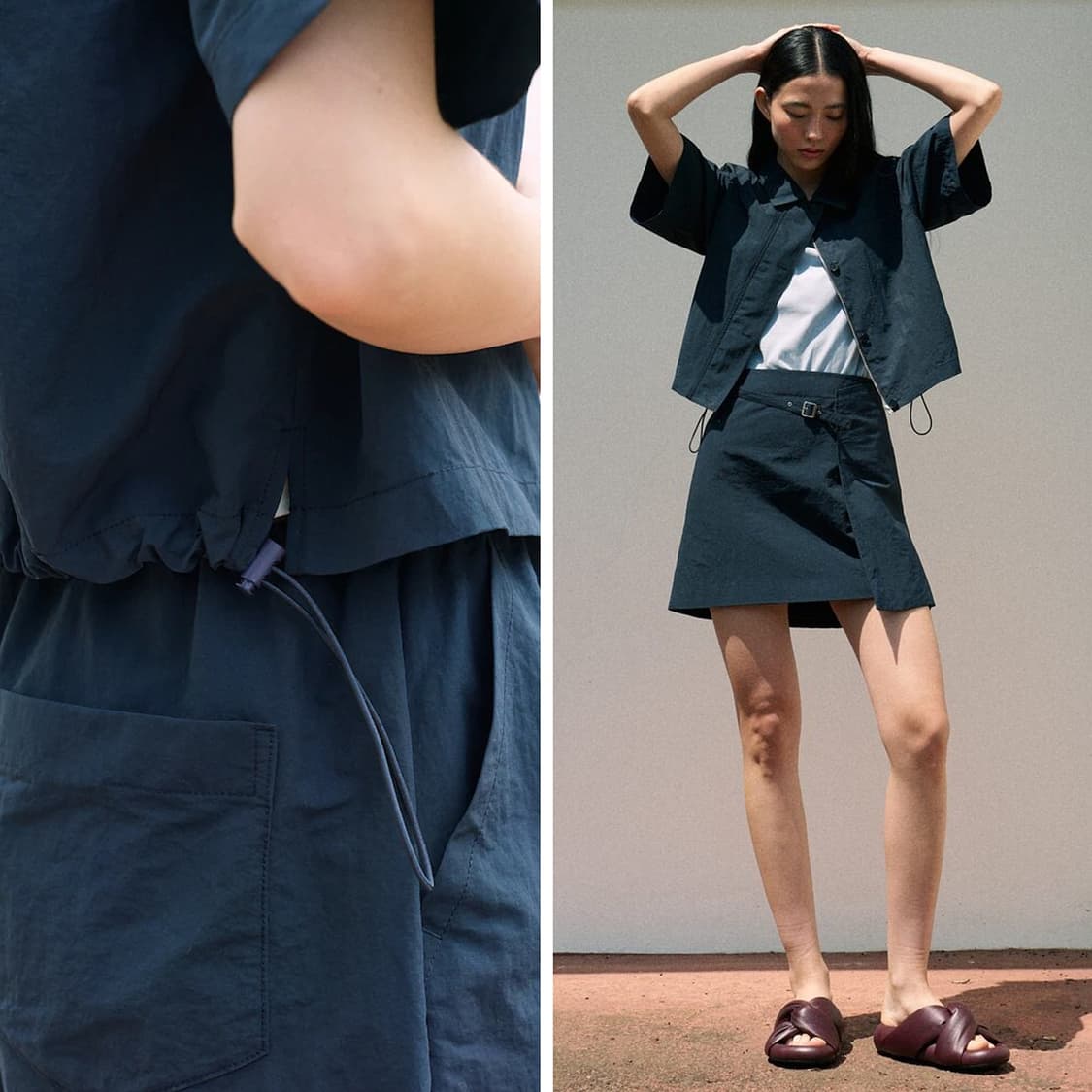 구호플러스 24 반팔 집업 점퍼 상품이미지2