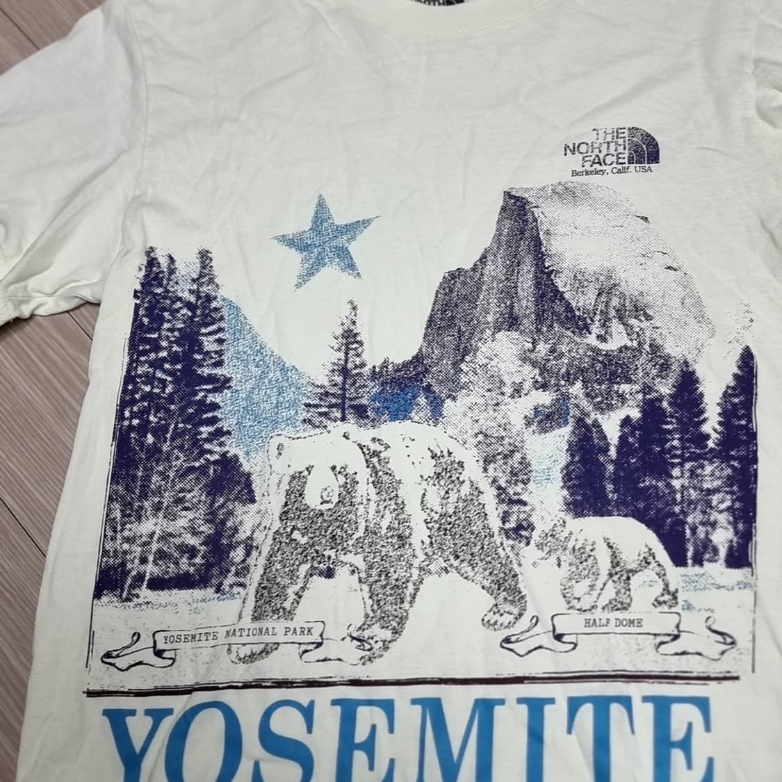 빈티지 노스페이스 요세미티 반팔 티셔츠 화이트(L) 상품이미지2