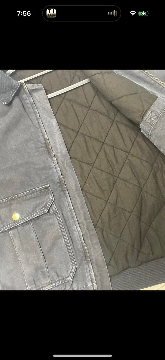 칼하트윕 stanton jacket black 상품이미지4