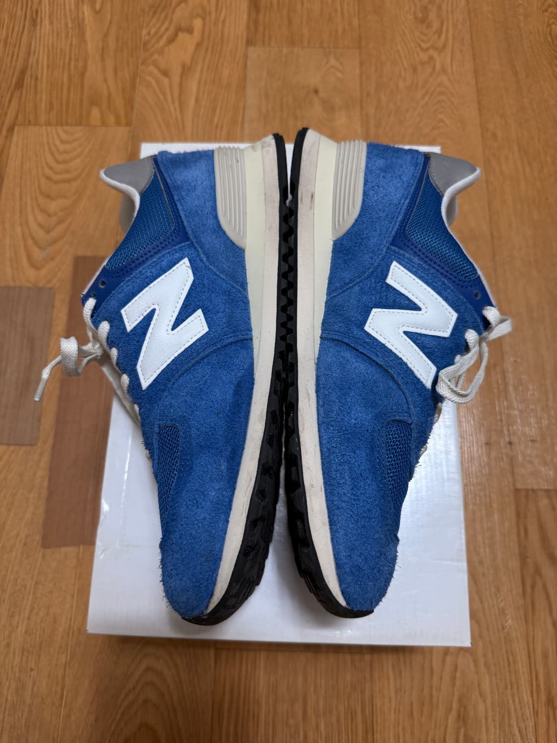 New balance 574 블루 신발 상품이미지3