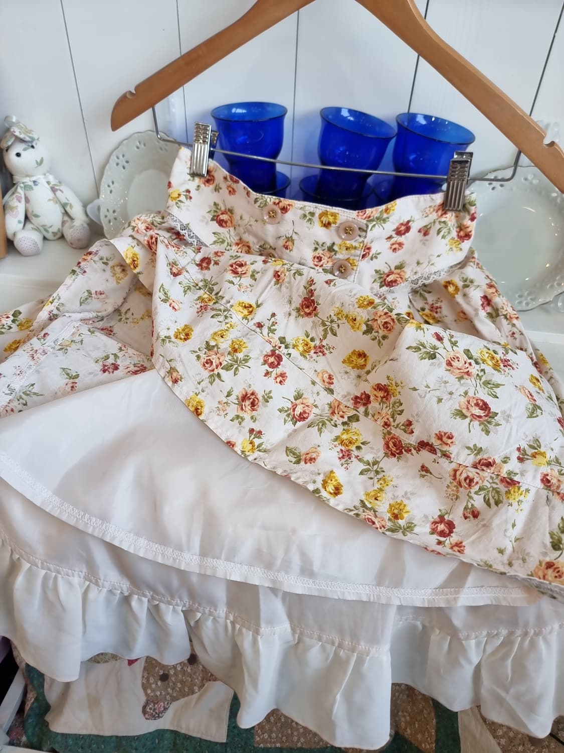 ARROW(애로우) 플라워 티어드 스커트 / 속치마 탈부착 상품이미지6