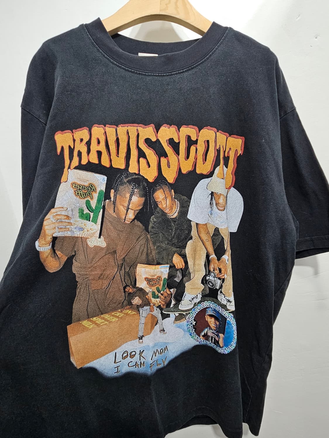 트래비스 스캇 빈티지 힙합무드 반팔티 상품이미지6
