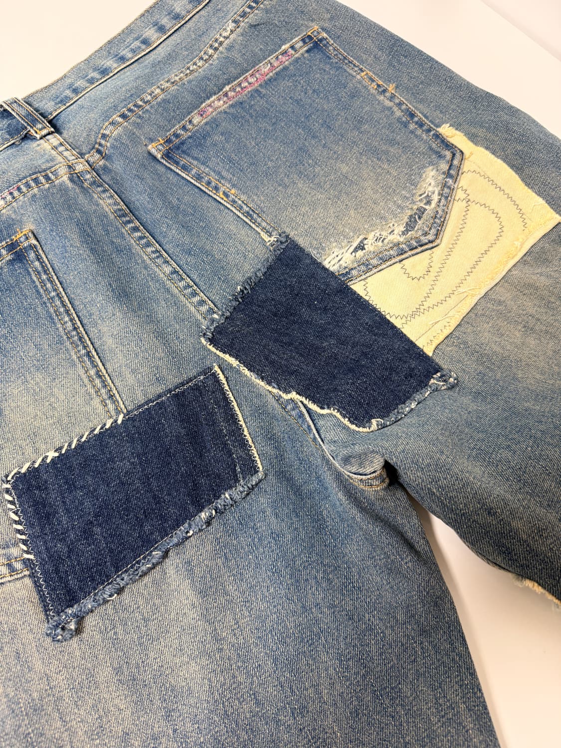 Bravest studio boro denim 보로데님 34 상품이미지3