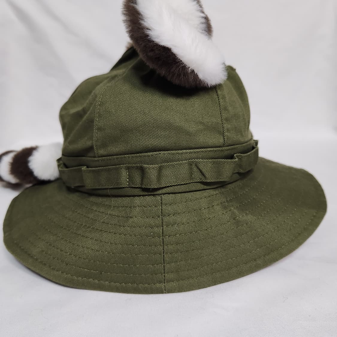 H917 [56-58] 에버랜드 사파리 너구리 모자 벙거지 상품이미지4