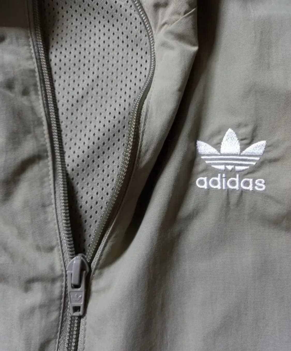 아디다스 락업 카키 트랙탑 저지 져지집업 105/XL 상품이미지3