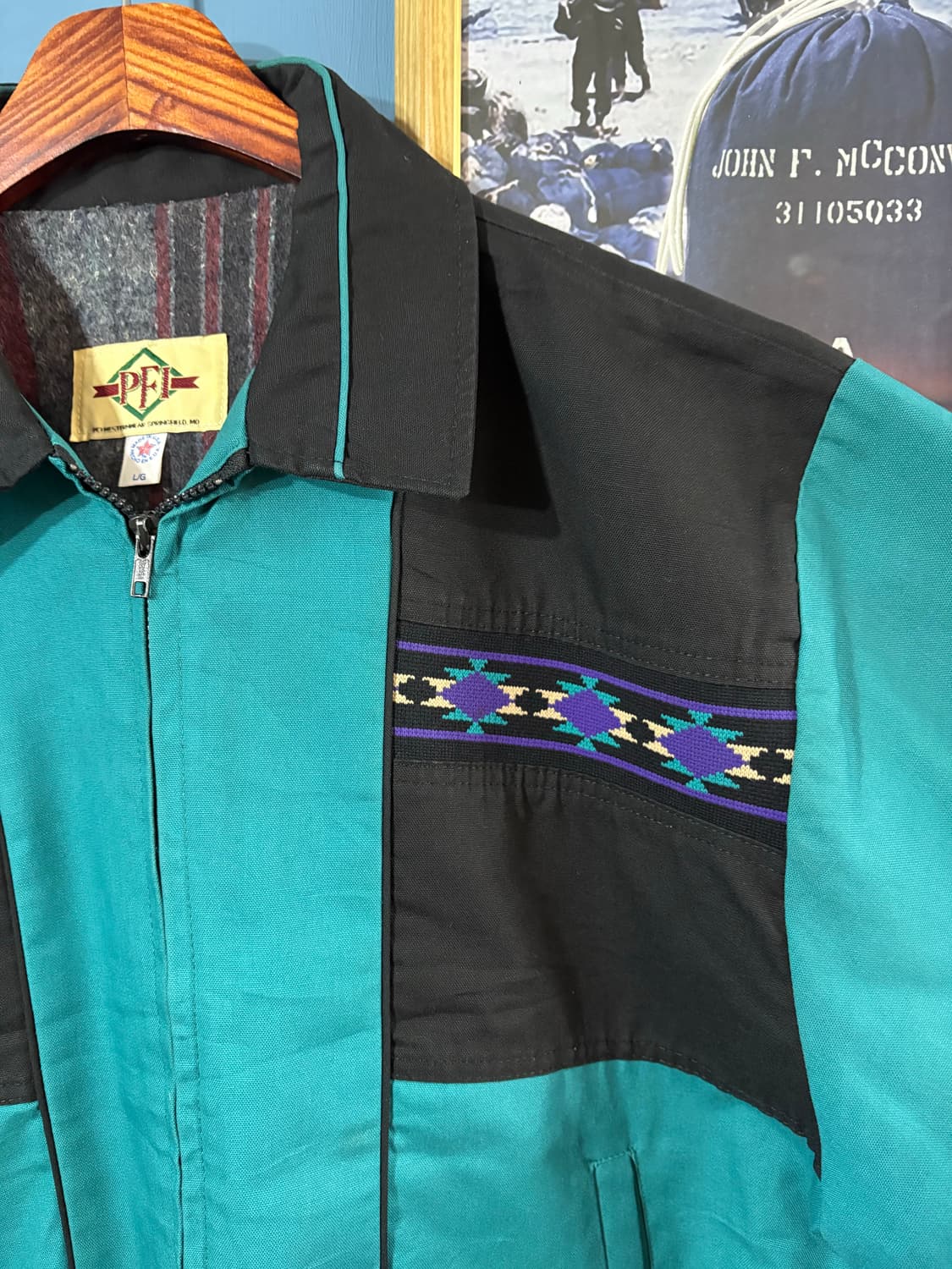 80‘s PFI Western wear Aztec Jacket 상품이미지2