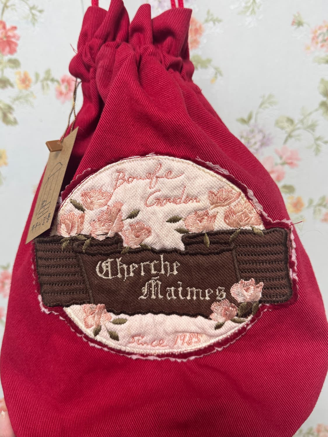 빈티지 조리개 파우치 가방 상품이미지2