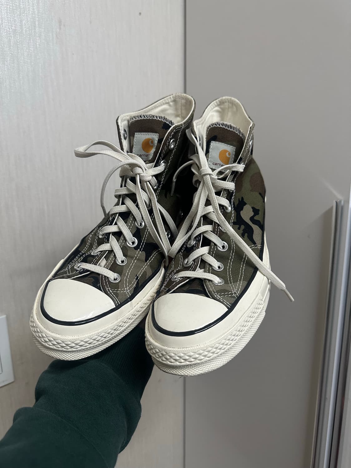 카하트 컨버스 척테일러 카모 하이 상품이미지1