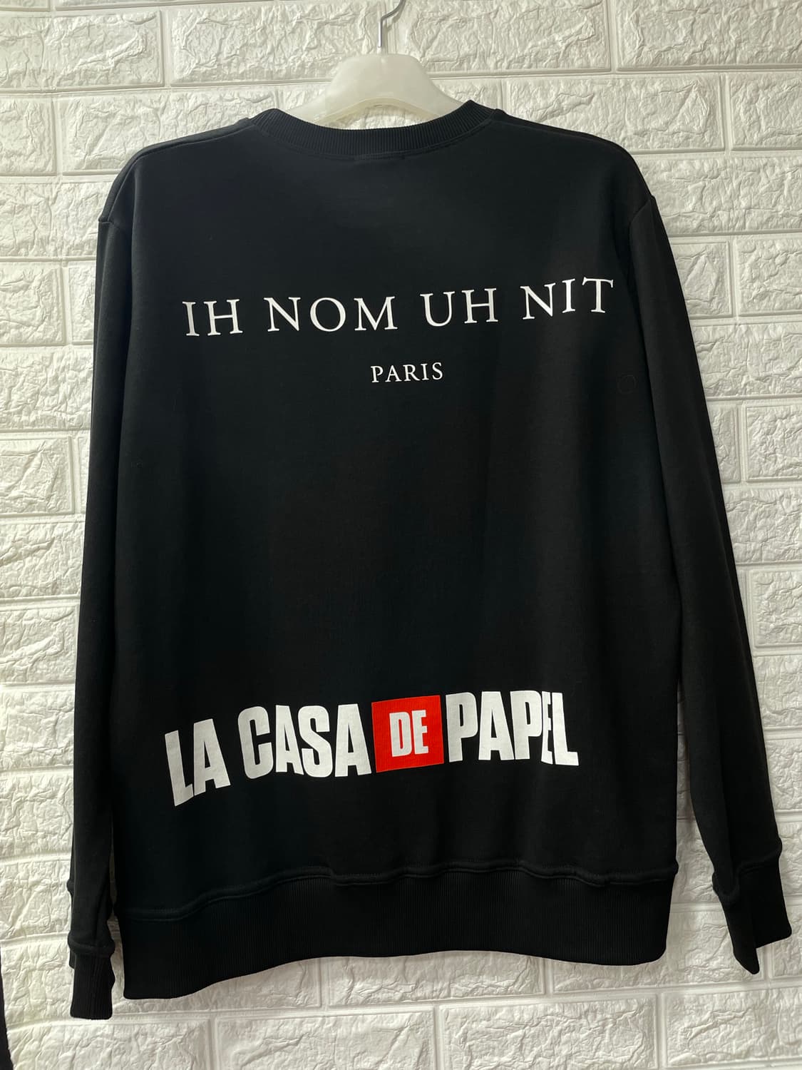 이놈어닛 맨투맨 L 새상품  상품이미지2