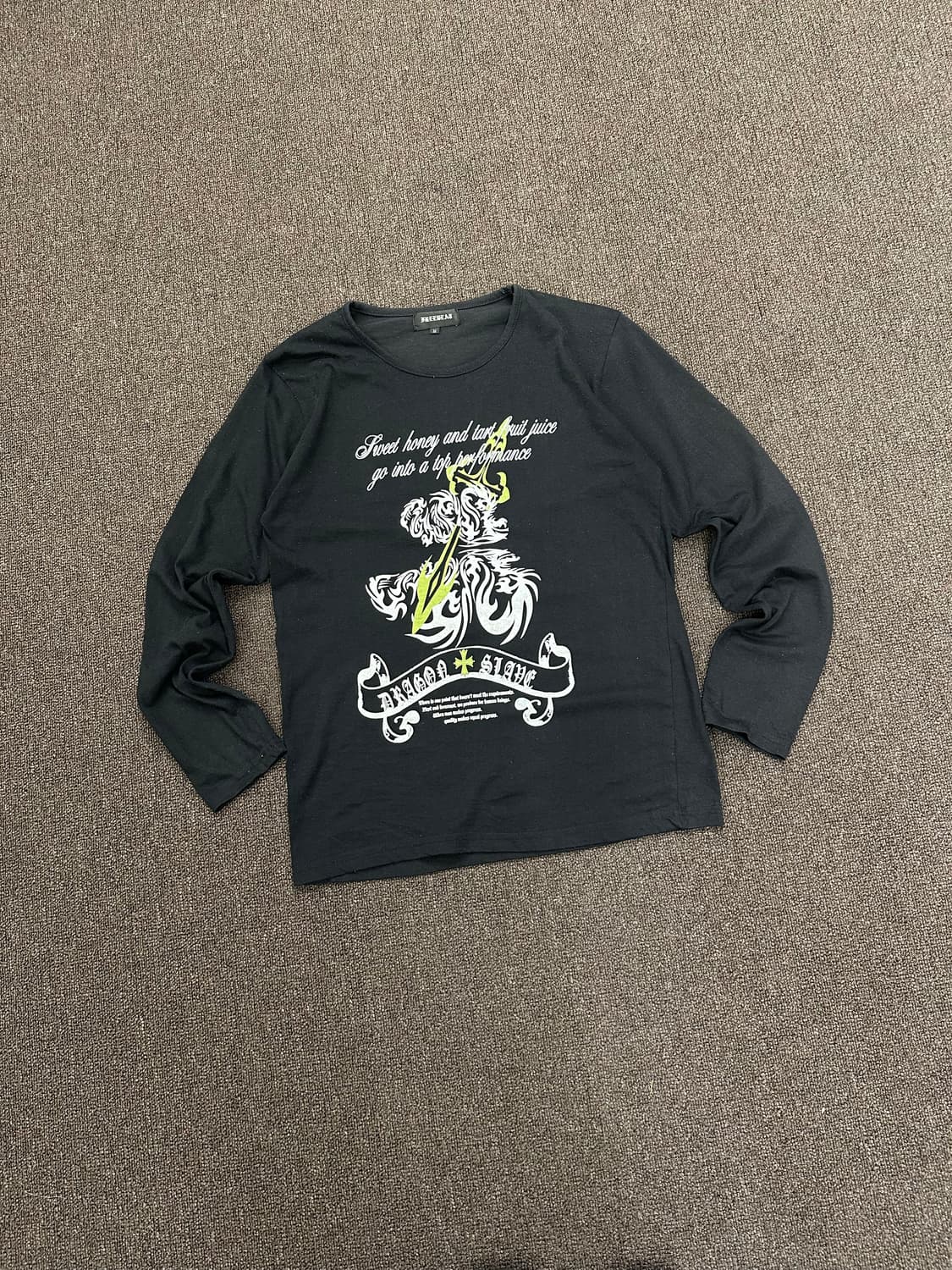 M)Japanese vintage 여성 프린팅 롱슬리브 상품이미지1