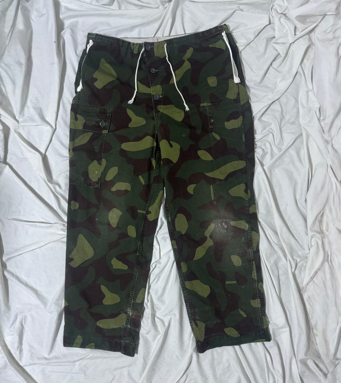 80s 핀란드군 m62 리버시블 카모 오버 팬츠 nhogirl 상품이미지1