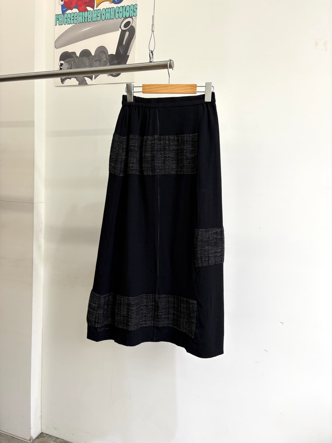 B.BLACK (Made in Japan) 롱 스커트 상품이미지1